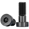 Fengji Grade 12.9 High Strength Thin Head Hexagon Screws Short Head Hexagon Bolts M4M5M6M8M10M12M14M16 M6*10 20 pcs Black