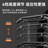 Feble pull-up device home horizontal bar indoor pull-up shelf fitness equipment multi-functional floor-standing parallel bar trainer upgraded version thickened steel pipe push-ups/back pads/stabilizing crossbar multi-functional upgraded reinforced version
