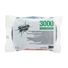 3M Scotch 3000 powerful scouring pad, wood pulp sponge scouring pad, butterfly-shaped easy-to-grip cloth, low-scratch pot and dishwasher, kitchen cleaning cloth, single piece, 3 pieces