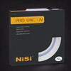 NiSi ultra-thin copper frame UNC uv mirror 72mm filter (gold frame) double-sided multi-layer coating SLR mirrorless camera lens protection filter suitable for Nikon, Canon and Sony