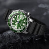 CITIZEN watch men's Japanese and Korean watch green water ghost light kinetic energy day display PU with sports New Year gift BN0158-18X