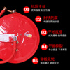 Customized national standard hose reel thickened 20/25/30 meter water pipe fire hydrant box faucet hose equipment set transparent fire hydrant box + hose set