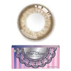 Haichang Color Contact Lenses, Large and Small Diameter, Half-Year Disposable Star Lace, 1 Piece, Star Brown, 800 Degrees