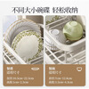 Jingyan kitchen dish rack drain bowl rack for bowls and chopsticks drain basket bowl and plate storage rack countertop drain bowl rack