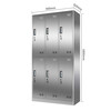 Jingku KINKOCCL201 stainless steel six-door storage cabinet 6-door industrial equipment cabinet workshop tool classification storage cabinet