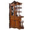 Growdear's new multifunctional home living room entrance screen cabinet screen wine cabinet storage double-sided screen storage 1.05m carved hall cabinet