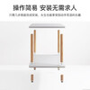 Boundary line side table coffee table bedside cabinet small side table storage rack sofa side table small table simple tea table double-layer tea table