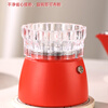 Bincoo Moka Pot Gift Box Italian Hand-brewed Coffee Pot Set Electric Stove Hand-cranked Coffee Machine Gift Red High-end Gift Box Red Pot 6-piece Set