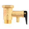 Midea Midea electric water heater accessories automatic pressure relief valve all-copper one-way pressure reducing valve safety valve 0.75 Midea pressure relief valve 0.75mpa