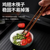 Guangyi 316L stainless steel spoon wooden chopsticks single portable tableware set 316 chicken wing wood portable three-piece set