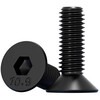 Tianzhuo Hardware Grade 10.9 Black Countersunk Head Hexagonal Screws Flat Head Screws Flat Cup Bolts M2M3M4M5M6M8M10M12-M20 M8*110-5 only