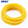 Hasdick Beijing Warehouse Delivery HK-525 Transparent Yellow Rubber Band Kraft Rubber Band Diameter 2.8cm One pound