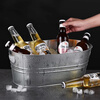 Zi Sha Ice Bucket Ice Cube Internet Celebrity KTV Bar Commercial Large Capacity Ice Bucket Home Chilled Champagne Beer Ice Cube Bucket Large Capacity Ice Bucket