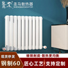 Shengma radiator household water heating wall-mounted centralized cooling custom-made steel 60 radiator column large water channel Roman white 1.8m