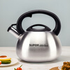 Supor 304 stainless steel kettle whistle kettle natural gas gas induction cooker universal whistle cooking kettle hot water kettle whistle kettle 3.5L