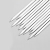 Suncojia 304 stainless steel barbecue skewers, kebab skewers for mutton skewers, barbecue needles, about 45 barbecue tools