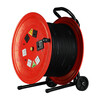 Kangongda cable reel mobile reel take-up reel plug-in reel outdoor take-up line 100 meters line roller line plate empty reel