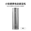 Hero Xiaorui Electric Bean Grinder Coffee Bean Grinder Portable Home Small Coffee Grinder Automatic Grinding Silver Comes with Stand