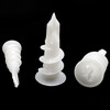 Nylon gypsum board expansion screw for curtains gypsum board expansion screw screw-in gypsum board expansion plug Henghu self-tapping plastic screw M13*42 (100 pieces)