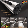 IVORPO Germany thickened all-copper hot and cold kitchen faucet telescopic pull-out dual-temperature sink faucet hot and cold dual-speed + 80cm explosion-proof pipe water-coated gray three-speed adjustment丨explosion-proof and splash-proof丨hot and cold dual control