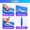 Mandelai 60CM dust push flat mop row mop office housekeeping factory workshop shopping mall cleaning water absorption decontamination removable single pack