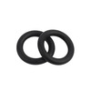 Creaby rubber seal O-ring O-shaped rubber ring nitrile oil seal seal waterproof oil-resistant wear-resistant black gasket collection M6x1 (100 pieces)