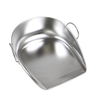 Customized stainless steel dustpan with ears, agricultural shovel, construction site dustpan, garbage shovel, grain shovel, corn shovel, warehouse adaptation, stainless steel dustpan with double ears