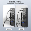 Shengwei 5-meter Velcro computer cable manager, desktop data cable storage, fixed winding and organization without punching, cable wrapper, network cable tie, self-adhesive MP-1850