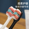 Enjoy 2 pieces of marshmallow colorful 10,000-bristle adult super soft bristle toothbrushes