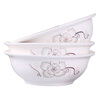 Wanxiang household ceramic soup bowl for instant noodle bowl, large personalized microwave oven special bowl, 1 9-inch soup bowl (Jane Eyre)