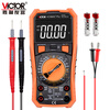 Victory Instrument (VICTOR) digital multimeter for electricians, high-precision multi-function household multimeter, automatic intelligent anti-burn digital display, VC890C+ Pro VR reverse display screen, capacitance measurement, official standard configuration