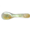 Yukdadi caviar spoon, shell spoon, mother-of-pearl shell spoon, pastry spoon, coffee spoon, one 72mm yellow butterfly shell, color, texture and shape are optional