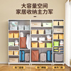 Steel storage cabinet integrated wall-mounted household living room balcony sundries storage cabinet deepened large capacity iron cabinet 1640 height * 500 width * 400 depth mm single door horizontal panel 0.7mm