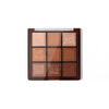 Shidanya ins nine-color eyeshadow palette daily earth-colored eyeshadow lying silkworm pearlescent matte eyeshadow non-flying powder #caramel brown