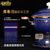 Touchmiss (touchmiss) cloisonné single small hot pot household one person one pot copper alcohol hot pot club hotel special copper hot pot red bottom-royal belt 16.5cm