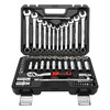 Gangtuo Auto Repair Tool Set Ratchet Socket Wrench Set Professional Auto Repair Tools Hardware Repair Tool Box 69 Piece Set 3/8 Medium Flying Short 6-24 Long 8-21