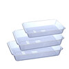 Acrylic transparent plastic square plate commercial stewed vegetables cooked cold dishes spicy soup tray freezer display rectangular plate transparent 9987#