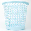 Hasdick commercial trash can in random colors (1 piece) simple and fashionable paper basket hollow trash can kitchen bathroom plastic trash can HKL-6
