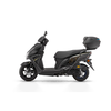 Qianjiang TAN125+ scooter, fuel-saving and light for commuting, cost-effective takeout, trunk + guard, starry night black