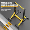Yuhao horizontal bar home indoor pull-up device for students high school entrance examination floor-standing double pole frame for adults and children stretching exercise and fitness luxury industrial bottom + gray\hand strap lumbar traction belt