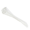 Jiuqiangu self-locking nylon cable ties, cable management tape, host installation, gardening, cable desktop cable management, wire binding, 4.8*400mm national standard white, 100 pieces/pack 0410