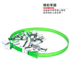 Wumei PET plastic steel manual baler strap tightening integrated manual strapping strapping machine tensioner construction site factory baler pliers baler set 1608 plastic steel strapping 20 kg upgraded transparent version