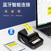 Jingchen cable label machine B21 handheld Bluetooth self-adhesive thermal printer communication power optical cable pigtail machine room network cable equipment label printer (black)