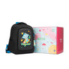 Folgemir children's schoolbag EVA wear-resistant kindergarten shoulder burden-reducing schoolbag color box cute star monkey black