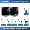 Lightweight Era Wireless Lavalier Microphone Douyin Video Outdoor Interview Singing Recording Little Bee Radio SLR Camera Mobile Phone Universal Bluetooth Microphone Live Broadcast Sound Card Dubbing Equipment One to One Single Version丨Noise Reduction + Reverb Accompaniment + Monitoring Apple/Android