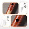 Acacia Bird Flute 6 years old Bamboo Bamboo Flute Refined performance level transverse flute instrument made by Shi Feiyun himself Red Bull Horn E key