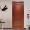 Oak solid wood painted door bedroom door Chinese style light luxury interior door hotel villa room door bathroom door custom rubber wood painted door 1