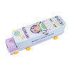 Disney pencil case for primary school students, pencil case for boys and girls, multifunctional pencil case with sharpener, large capacity pencil case, train pencil case, Buzz Lightyear