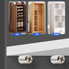 Tiannan Brothers one-piece self-tapping screw shelf holder wardrobe fixed support partition grain holder nail cabinet hardware accessories storage screw shelf holder with rubber sleeve 16 pieces