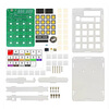 Noran homemade calculator DIY welding kit microcontroller computer teaching training experiment electronic practice parts kit + button battery + acrylic shell